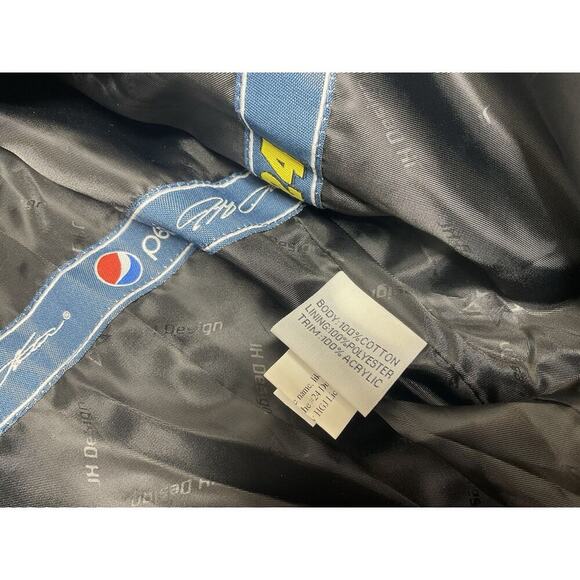 PEPSI Max JEFF GORDON Jacket Coat 2XL JH DESIGN NASCAR Black Racing Bomber 17983 - Picture 13 of 16